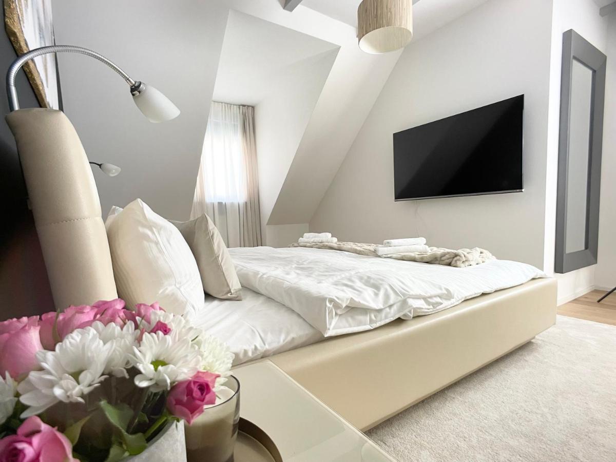 M-Style 04 Apartment Mit Balkon Und Gasgrill, 24H Self-Check-In, Free Parking, Netflix Nürnberg Kültér fotó