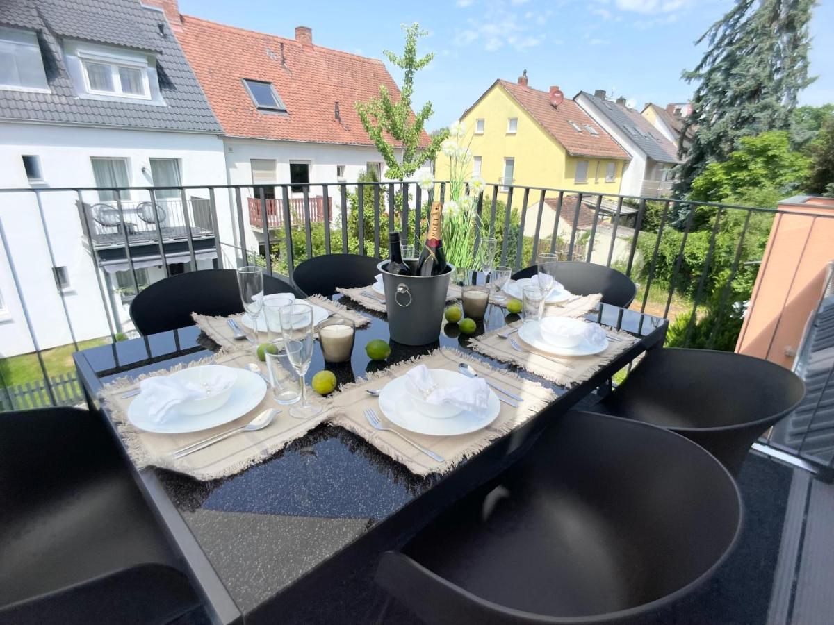 M-Style 04 Apartment Mit Balkon Und Gasgrill, 24H Self-Check-In, Free Parking, Netflix Nürnberg Kültér fotó