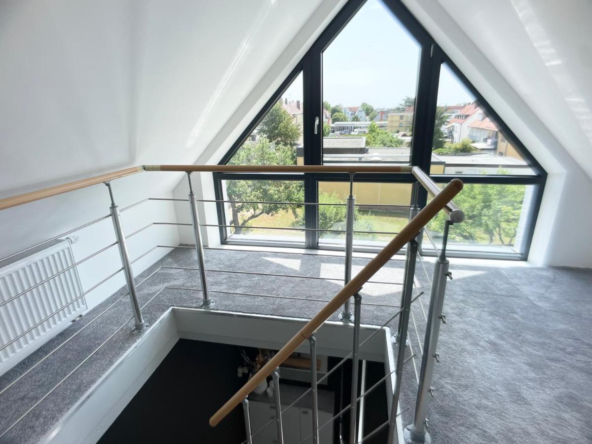 M-Style 04 Apartment Mit Balkon Und Gasgrill, 24H Self-Check-In, Free Parking, Netflix Nürnberg Kültér fotó